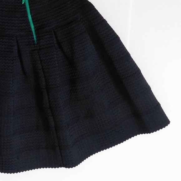 Anthropologie GIRLS FROM SAVOY Black Ponte Bell Skirt Mini Preppy X-Small Small - Picture 11 of 16